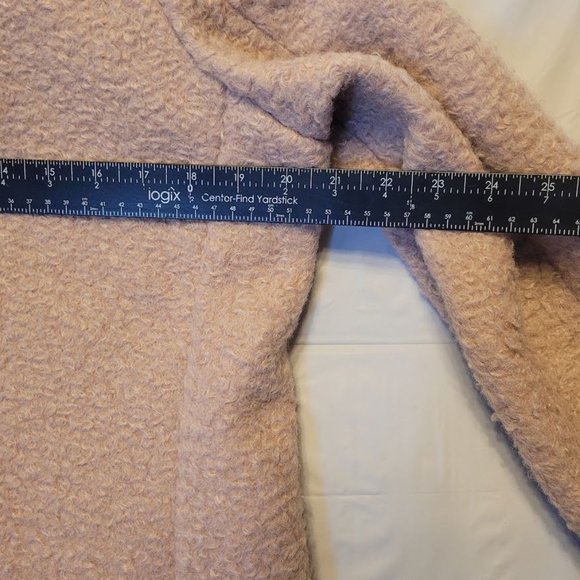 Old Navy Pink Rose Soft Brushed Over Pea Coat Size XS - Picture 10 of 11